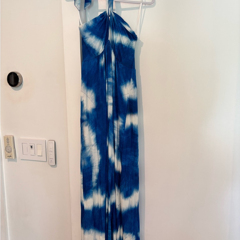 Soma Blue and White Dress